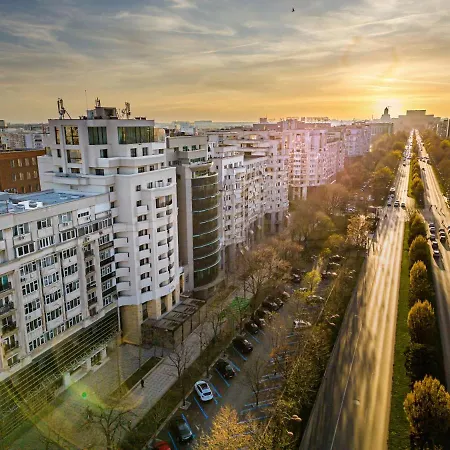 Lägenhet Novos Premium Studio Bukarest